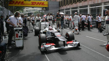 Kamui Kobayashi on the grid