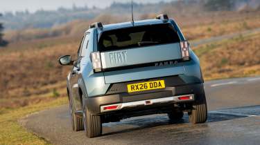 Fiat Grande Panda Hybrid UK - rear action