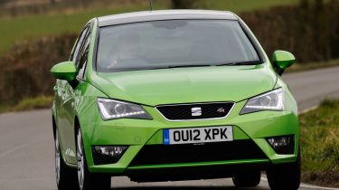 SEAT Ibiza FR front cornering