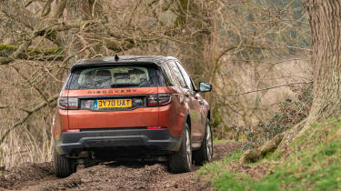 Land Rover Discovery Sport final report - rear cornering