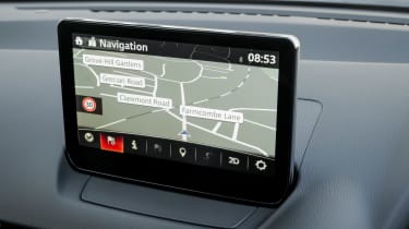 Mazda 2 - infotainment screen