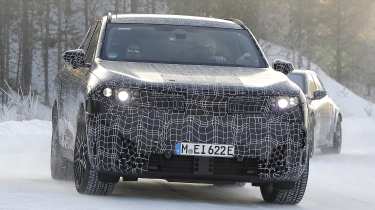 BMW X5 - front end cold weather