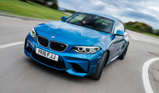 New BMW M2 Coupe UK - front cornering