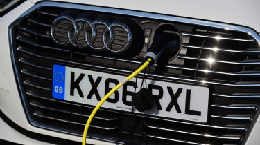Audi A3 e-tron - charging