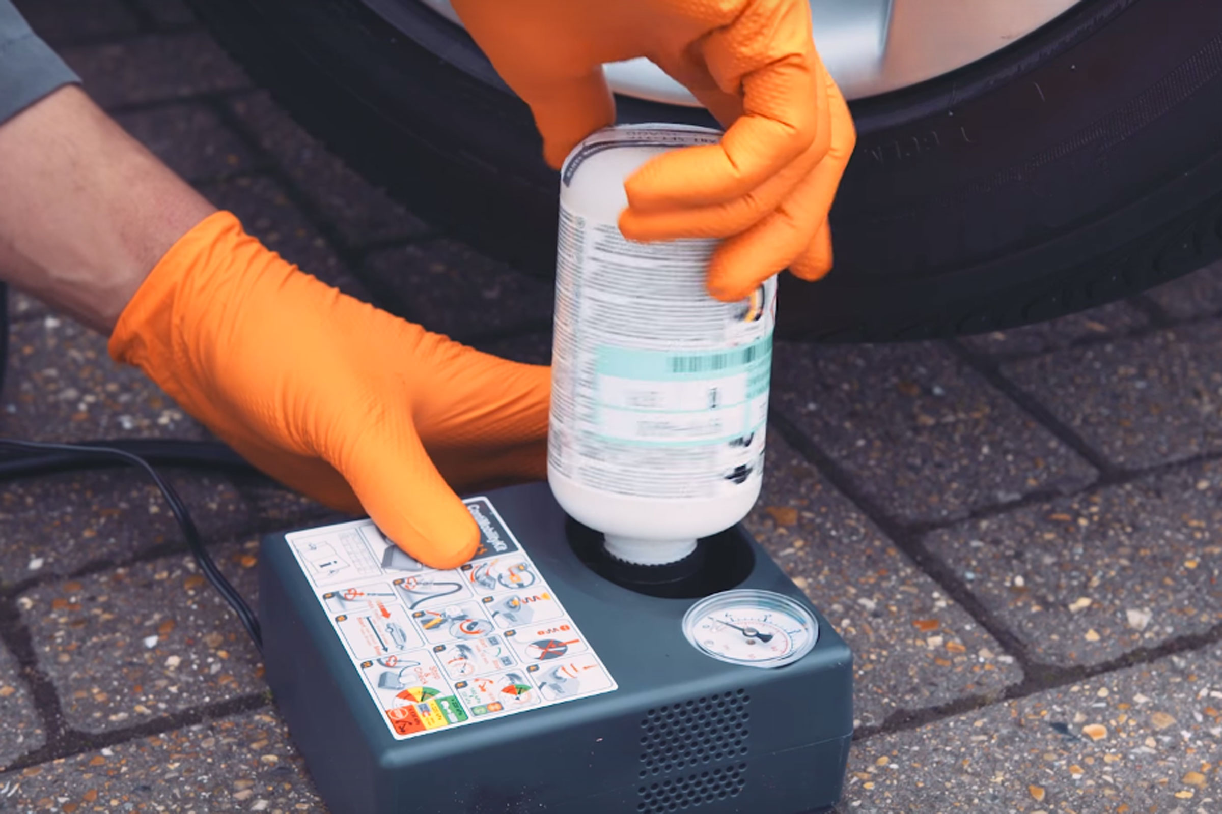 How to use a puncture repair kit (sponsored) | Auto Express