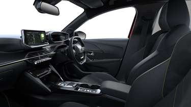 Peugeot GT premium range - passenger view