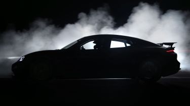 Porsche Taycan Turbo GT - silhouette teaser image