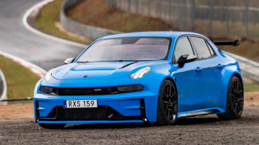 Lynk &amp; Co 03 Cyan Concept - static front