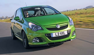 Vauxhall Corsa VXR Nurburgring Edition front tracking