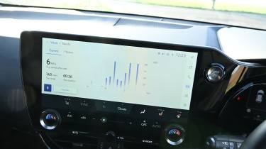 Lexus NX - infotainment screen 