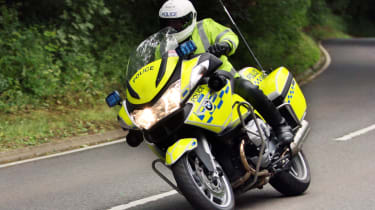 BMW Police motorbike
