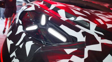 Mercedes-AMG electric super-saloon - front light