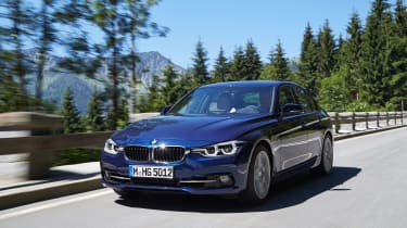 BMW 3 Series 2015 facelift - front tracking