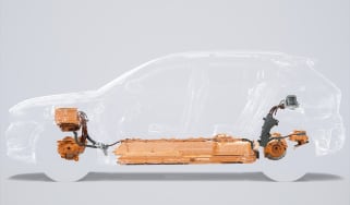 Volvo XC40 EV teaser - drivetrain