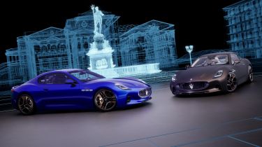 Maserati GranTurismo 110 Anniversario Blu Inchiostro and Rame Folgore