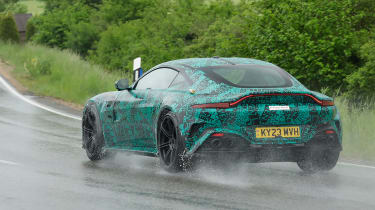 New 2024 Aston Martin Vantage spy shots