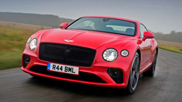 Bentley Continental GT V8 - front action