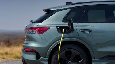 Audi Q4 e-tron - charging