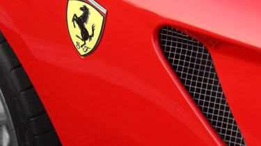 Ferrari 599 GTO coupe badge
