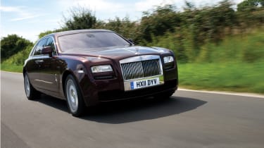 Rolls-Royce Ghost EWB front tracking