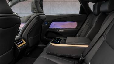 New 2026 Lexus ES 350e - rear seats