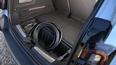Renault 4 - charging cable storage
