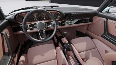 Porsche 911 Carrera Coupe Reimagined by Singer - dash
