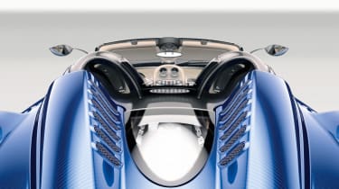 Pagani Huayra Roadster 2017 - studio engine cover