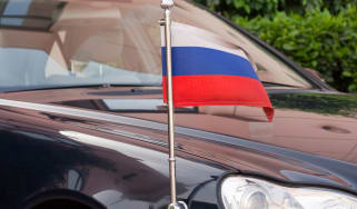 Embassy car Russian