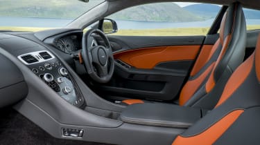 Aston Martin Vanquish interior - Footballers&#039; cars