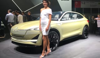 Frankfurt - Skoda Vision E - front