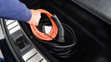 Lexus RZ 450e - charging cables