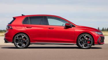 New Volkswagen Golf GTI side shot