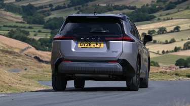 Toyota RAV4 - rear cornering