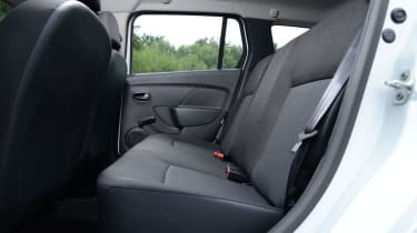Dacia Logan MCV rear seats