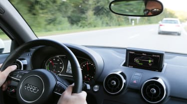 Audi A1 e-tron interior