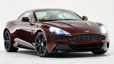 Aston Martin Vanquish front three-quarters