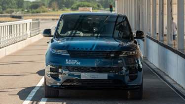Range Rover Sport EV prototype - full front
