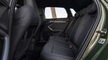 Audi A3 facelift - rear seats