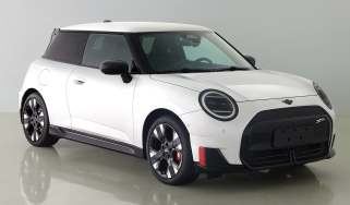 New MINI John Cooper Works E leaked - front 3/4