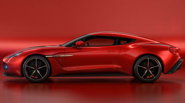Aston Martin Vanquish Zagato - side