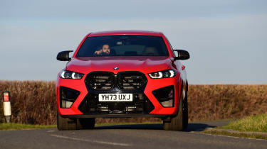 BMW X6 M Competition - front cornering 