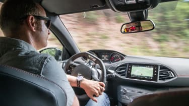 Peugeot 308 GTi review - driving