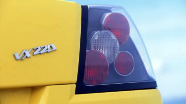 Used Vauxhall VX220 - rear badge