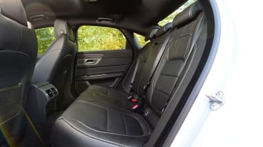Jaguar XF rear seats