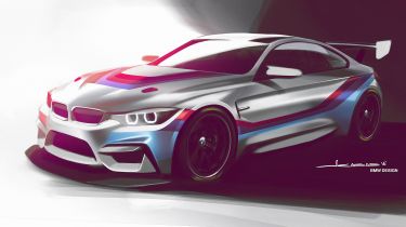 BMW M4 GTS sketch