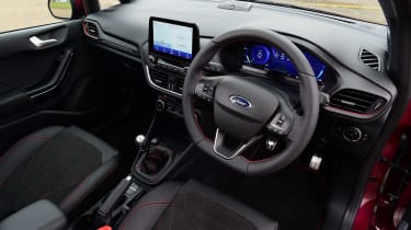 Ford Fiesta facelift - cabin