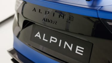 Alpine A110 R Fernando Alonso - rear detail