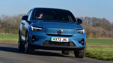 Used Volvo C40 - front cornering