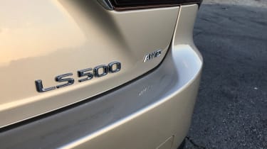 Lexus LS review - badge